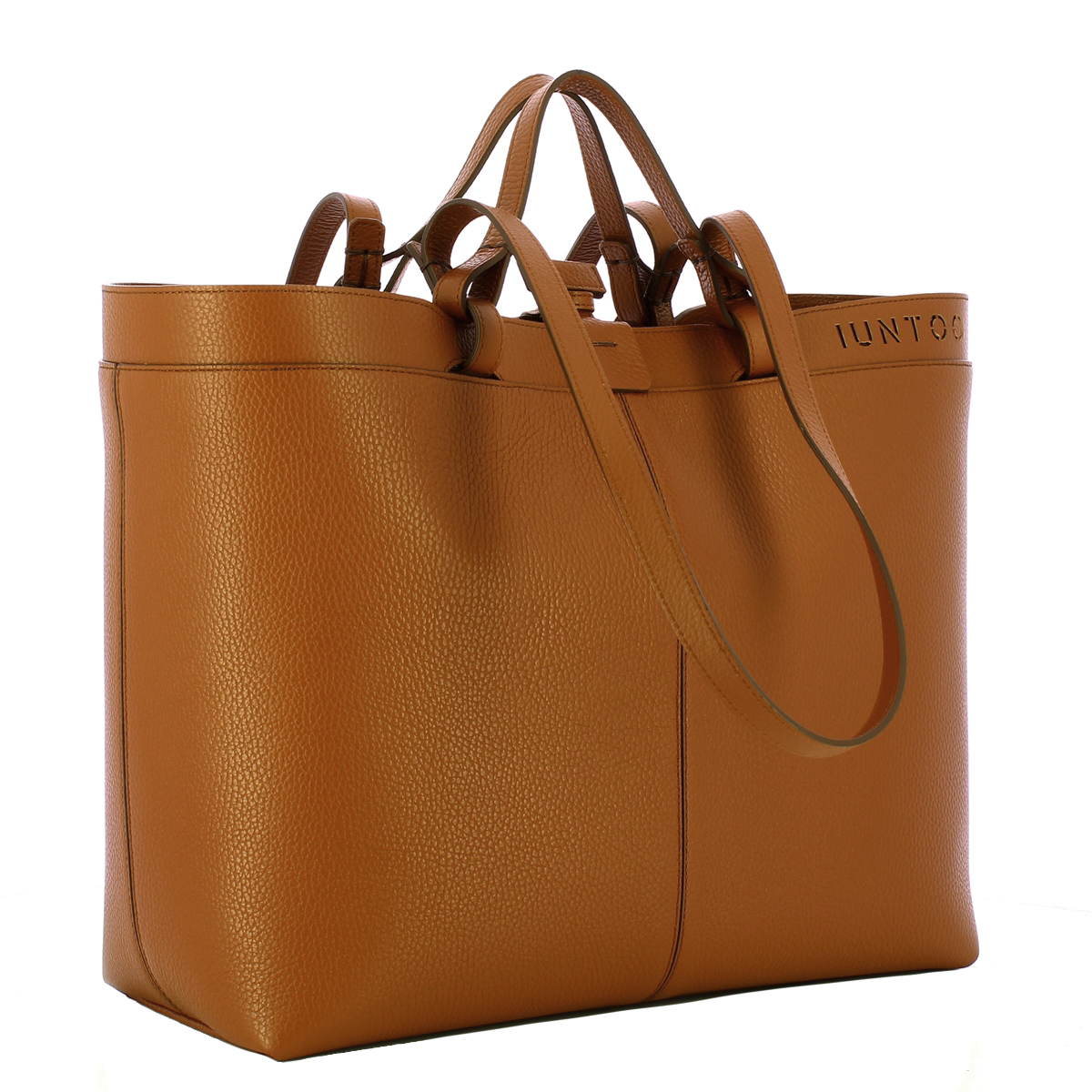 Iuntoo Shopping Riviera Media Cuoio - 2