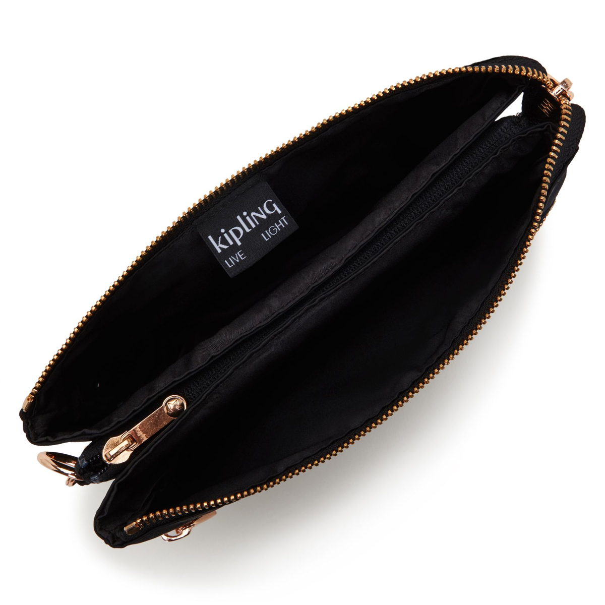 Kipling Tracolla Riri Zip Black Rose Spice - 4
