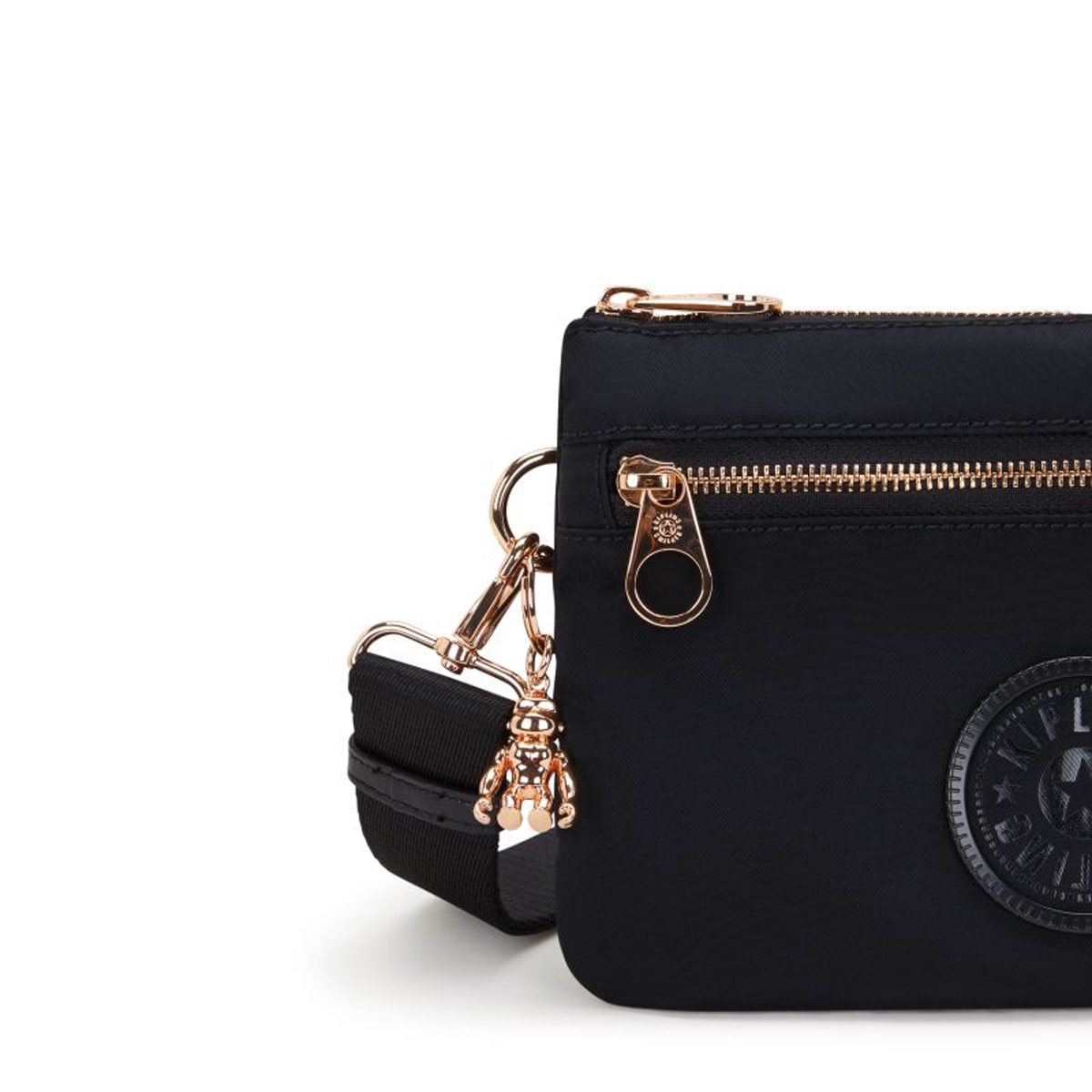 Kipling Tracolla Riri Zip Black Rose Spice - 6