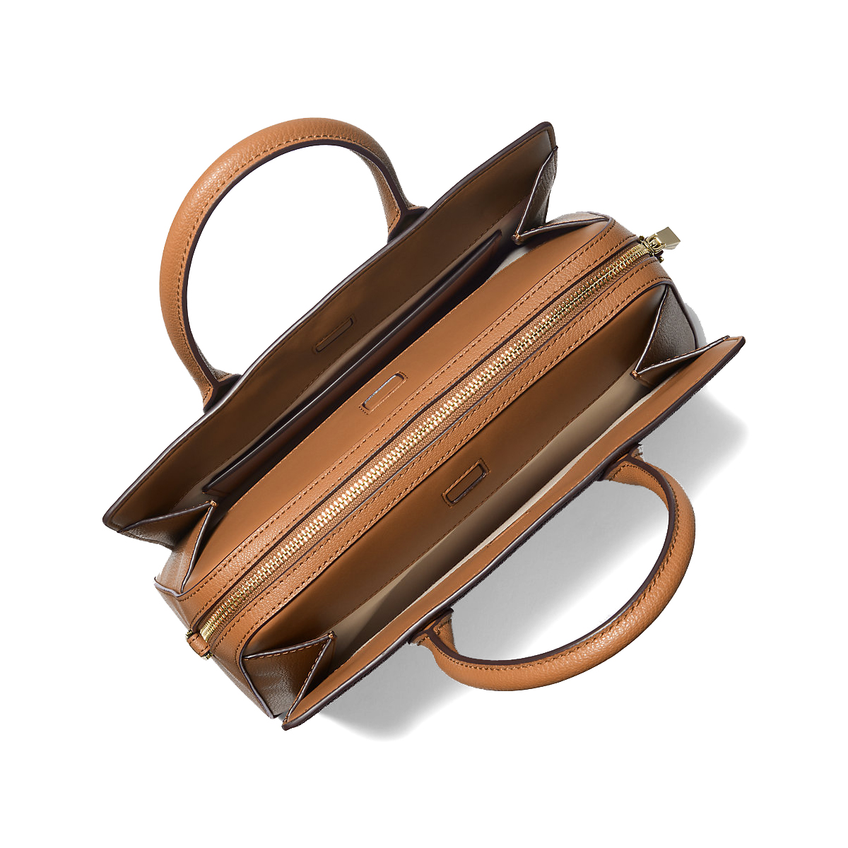 Michael Kors Borsa a mano Laila Media Brown Acorn - 3
