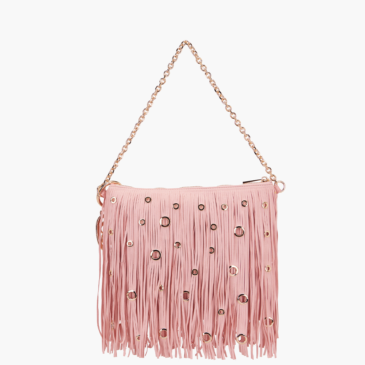 La Carrie Pochette Night Edition Fringes Pink - 3 La Carrie Pochette Night Edition Fringes Pink - 3