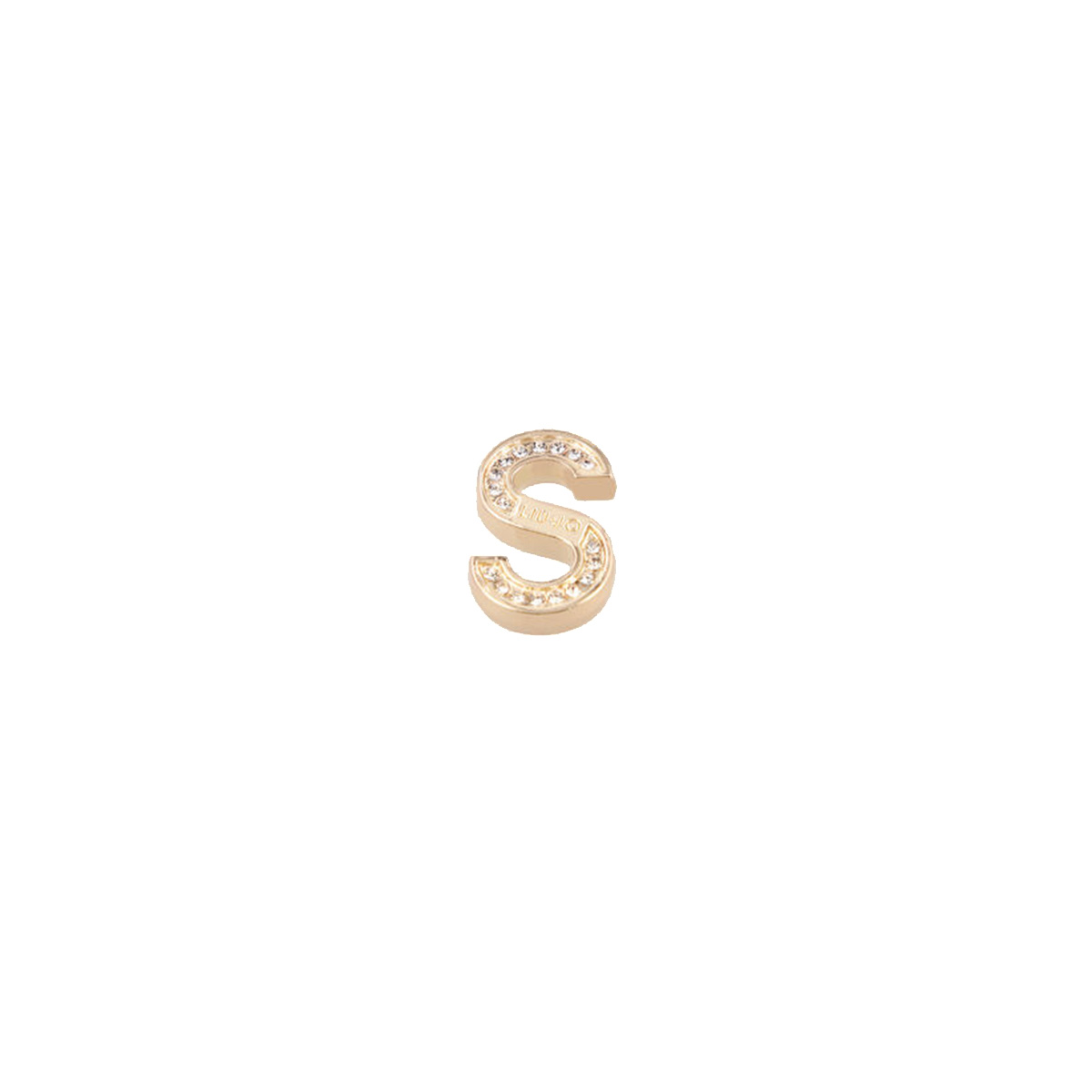 Liu Jo Letterina in Metallo con strass S - 1
