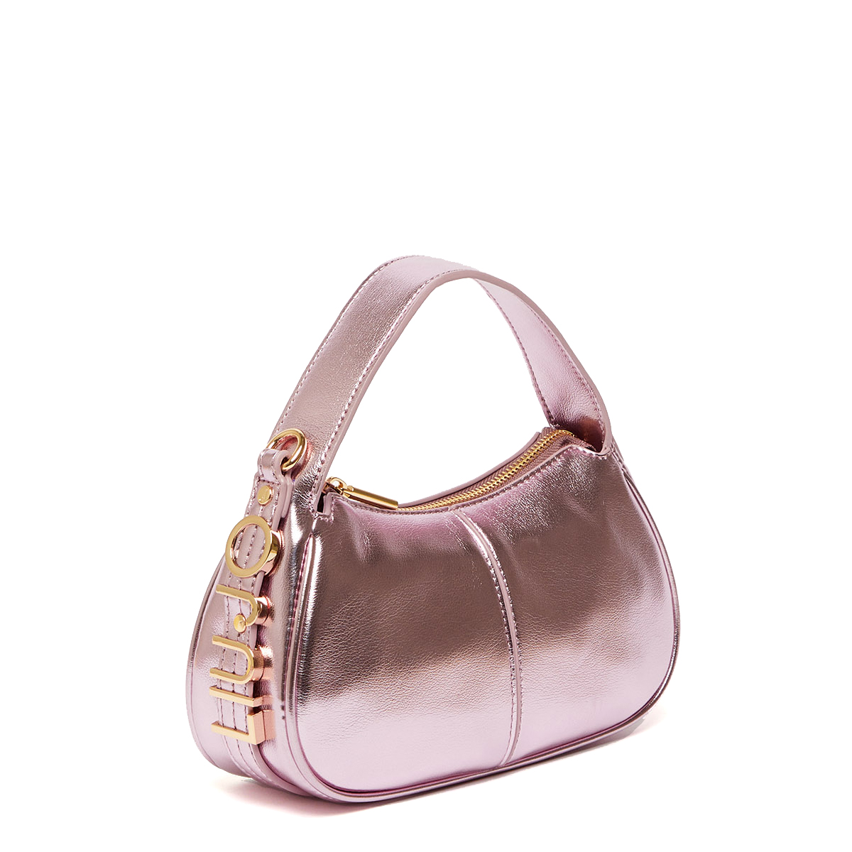 Liu Jo Mini Borsa a mano laminata Lampone Light - 2 Liu Jo Mini Borsa a mano laminata Lampone Light - 2