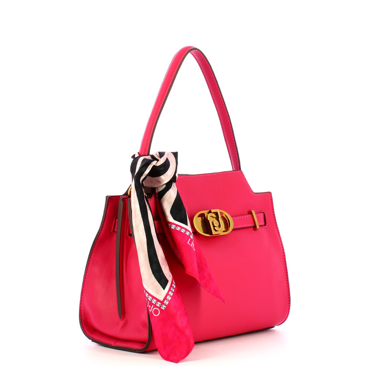 Liu Jo Borsa a mano Medium con foulard Viva Magenta - 2