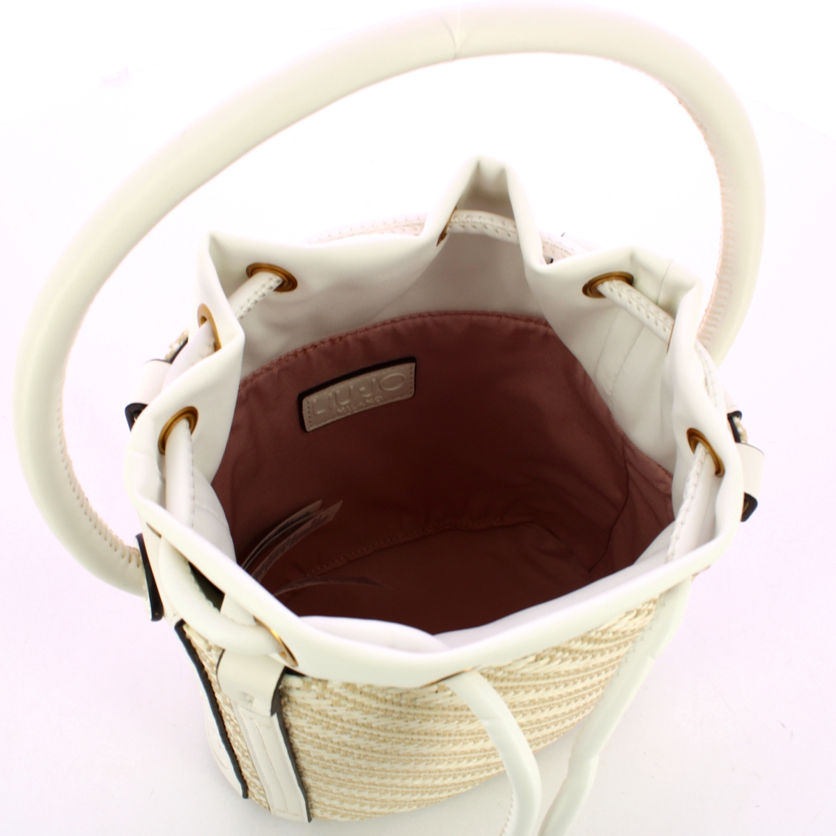 Liu Jo Borsa a secchiello S Off White - 5