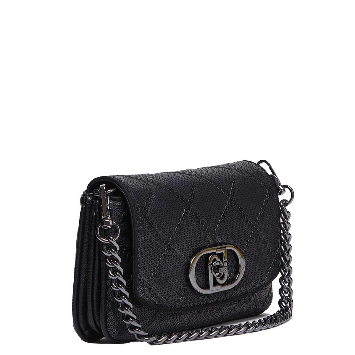 Liu Jo Borsa a spalla con paillettes Black - 3