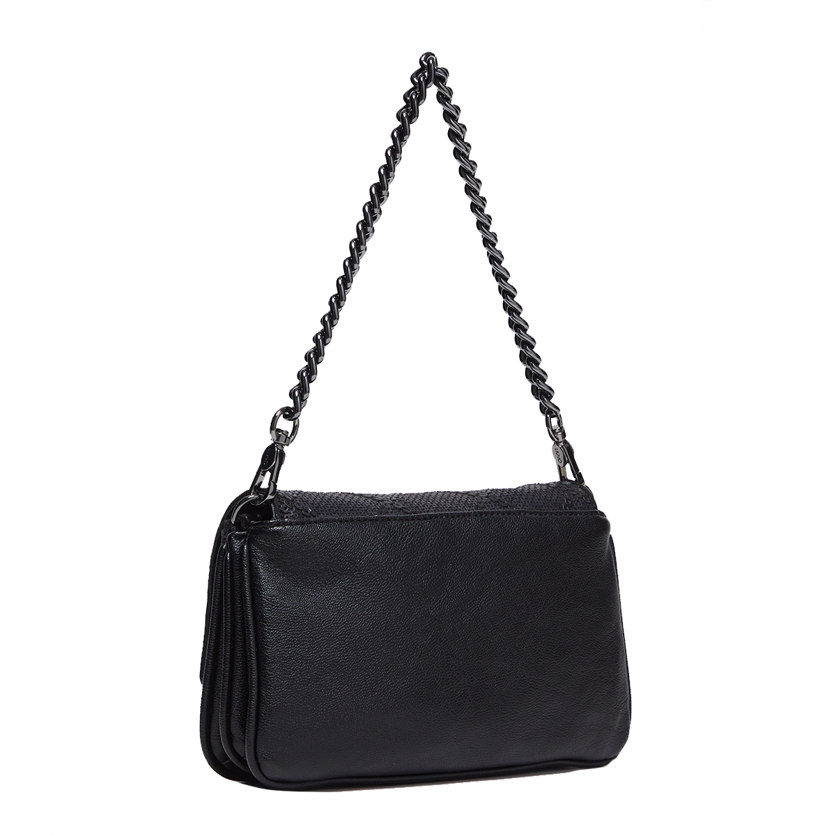 Liu Jo Borsa a spalla con paillettes Black - 4