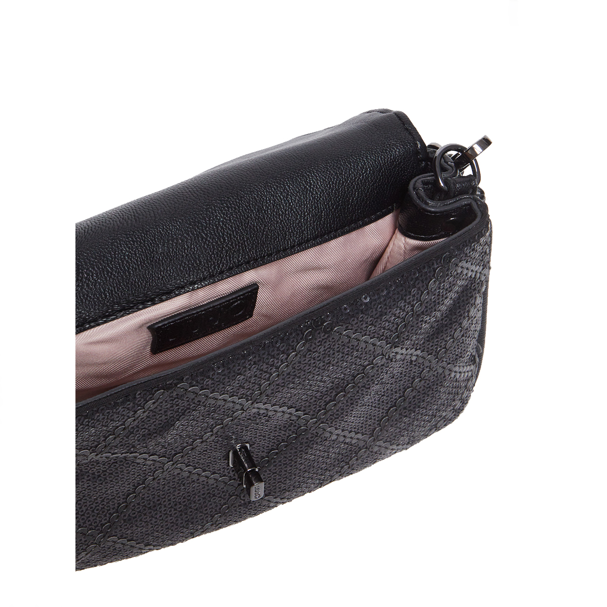 Liu Jo Borsa a spalla con paillettes Black - 7