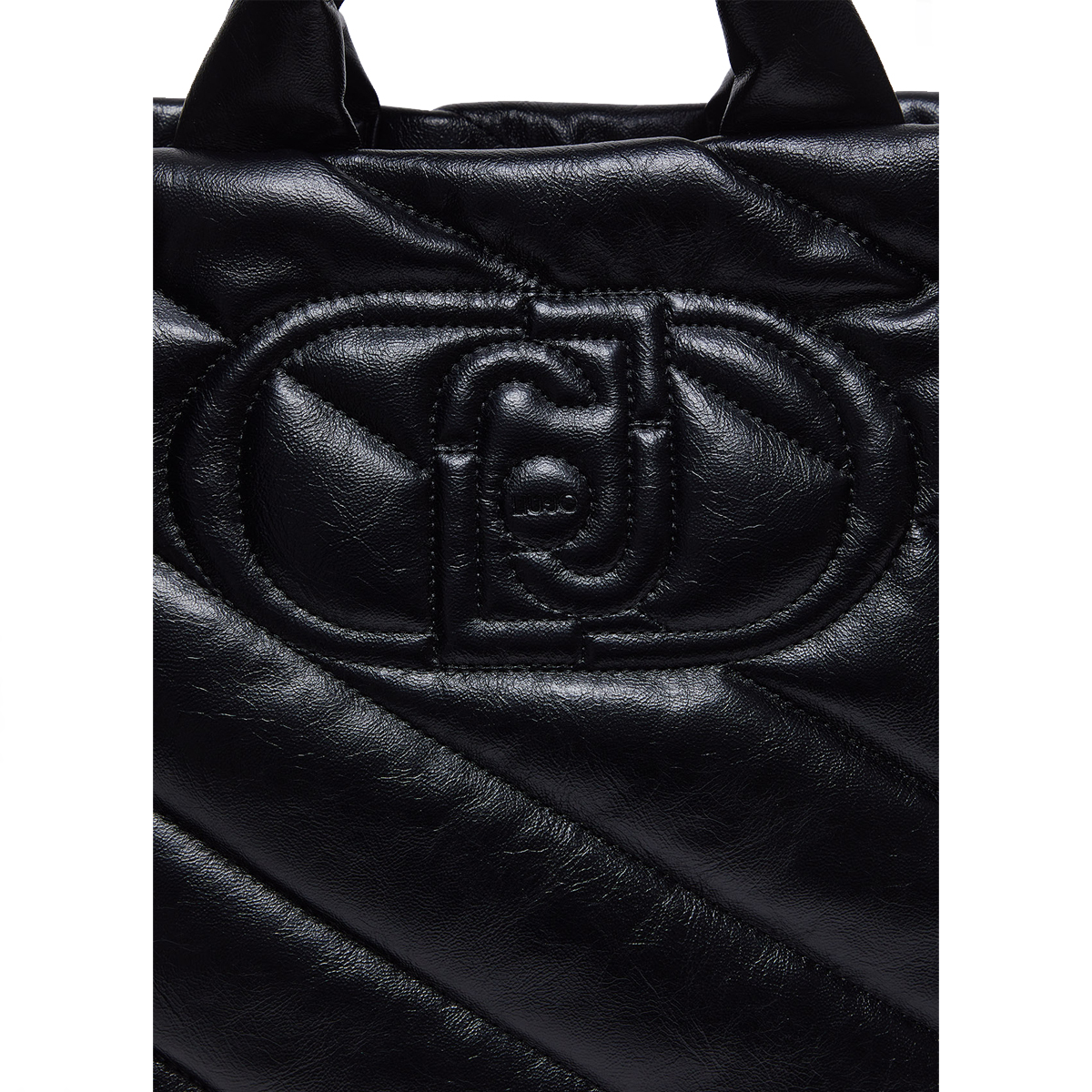 Liu Jo Shopping Bag Glossy Matelassé Black - 4
