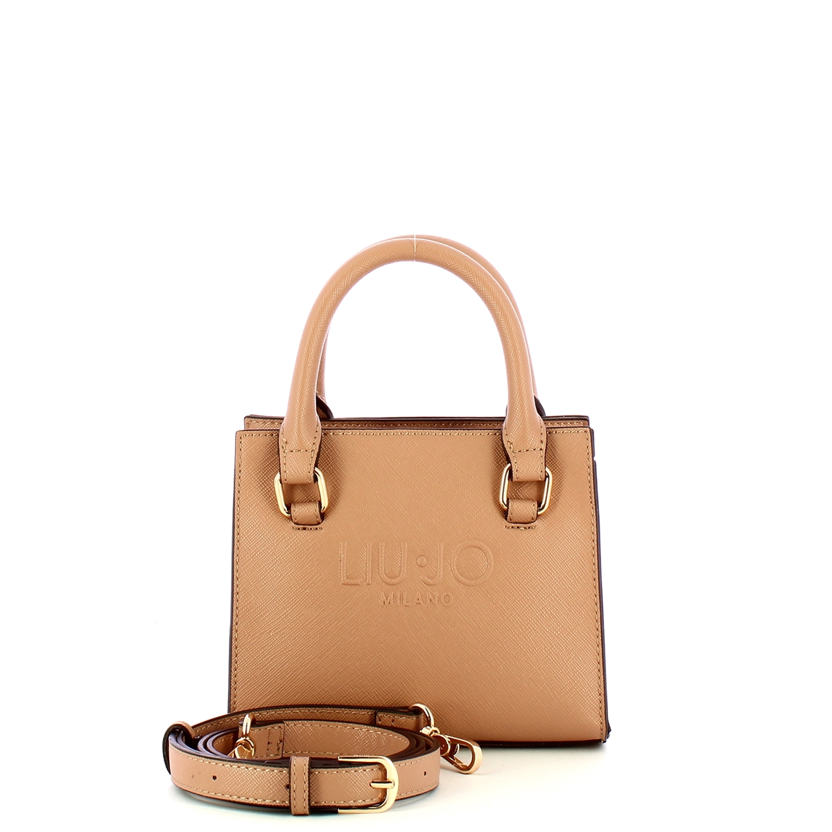 Liu Jo Mini bag shopping Cammello - 4