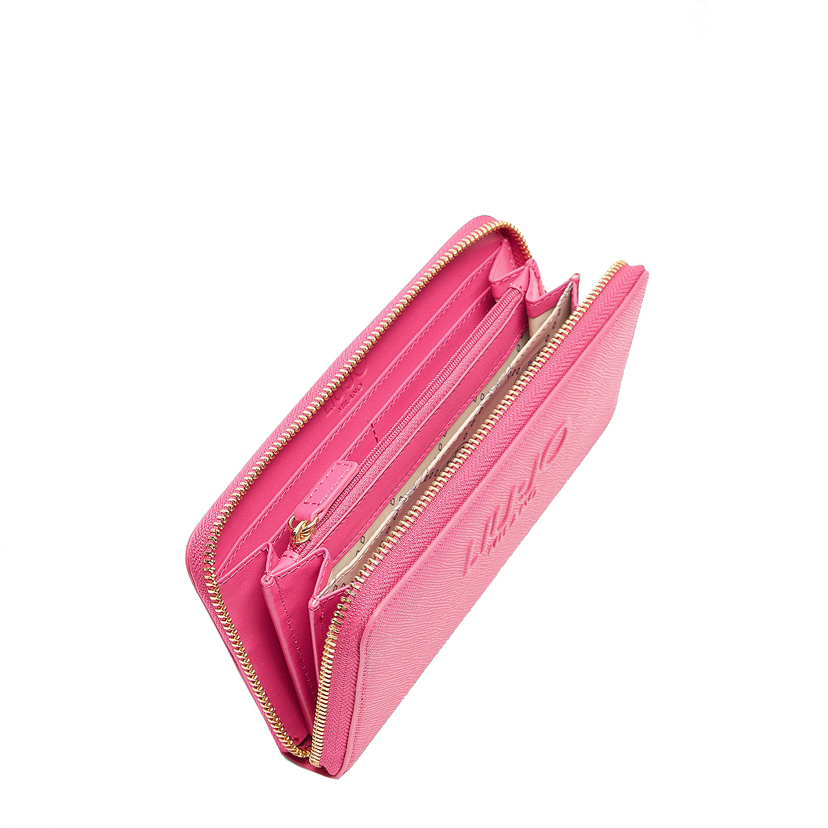 Liu Jo Portafoglio zip around Dark Pink - 3