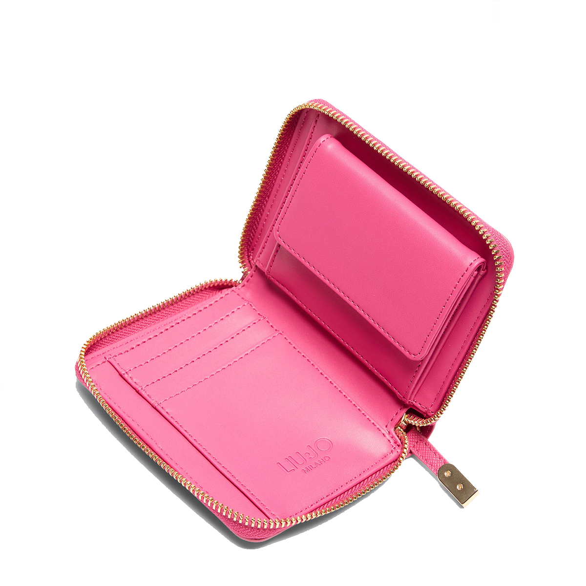 Liu Jo Portafoglio zip around piccolo Dark Pink - 3