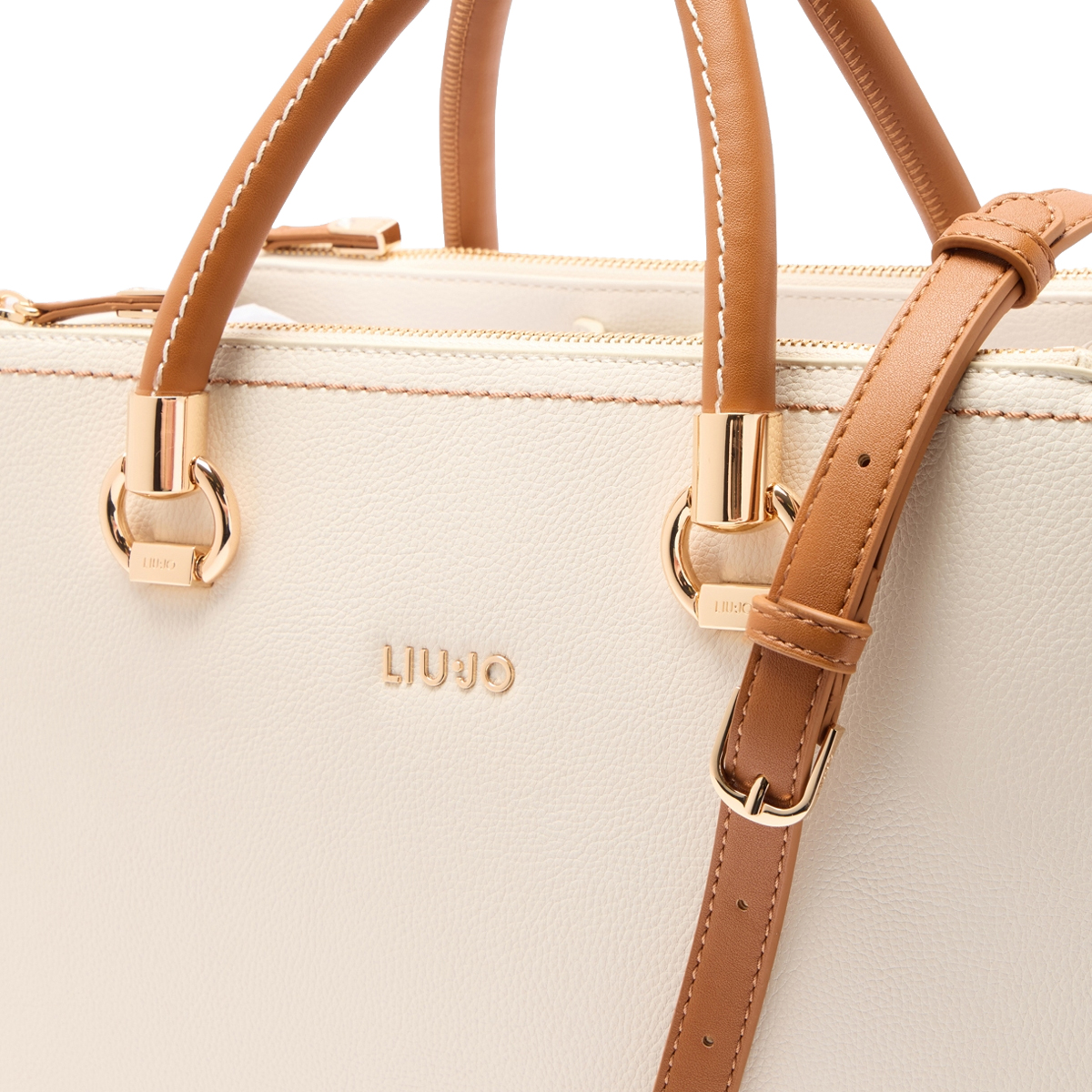 Liu Jo Borsa a mano Cream Bran - 5