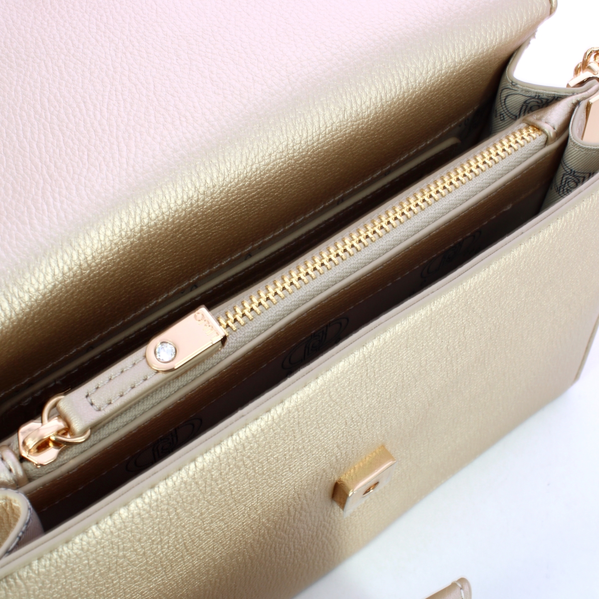 Liu Jo Borsa a tracolla Gold - 4