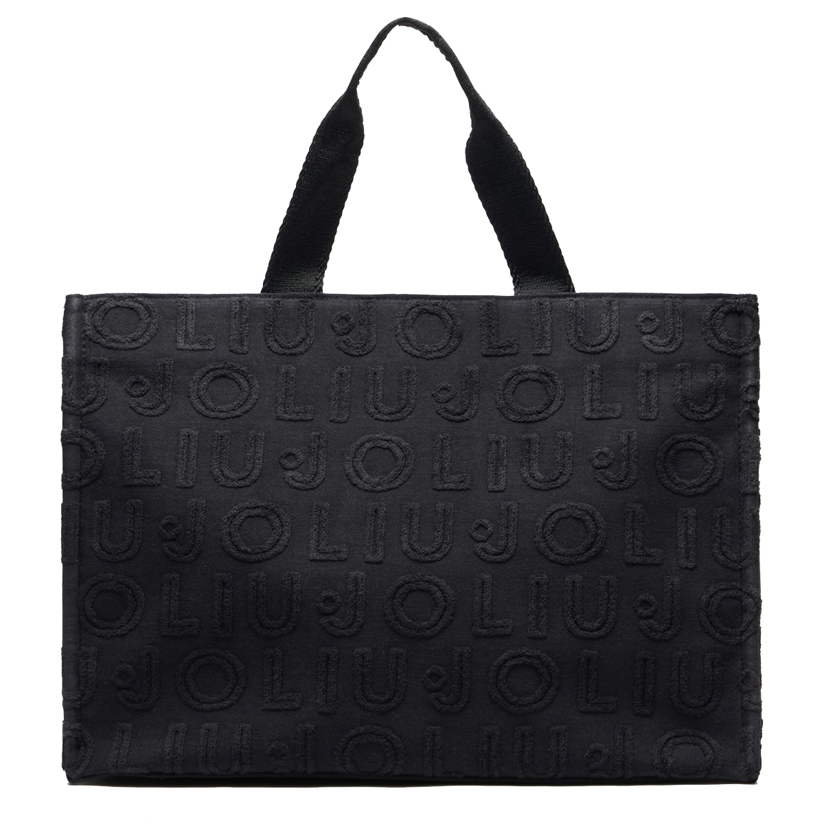 Liu Jo Tote Bag Jacquard Black - 1
