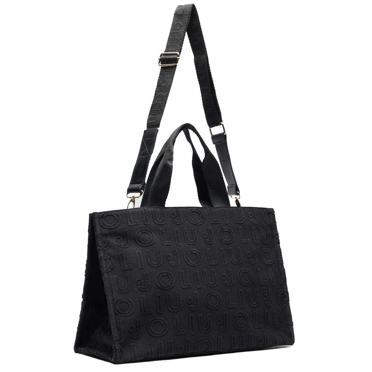 Liu Jo Tote Bag Jacquard Black - 4