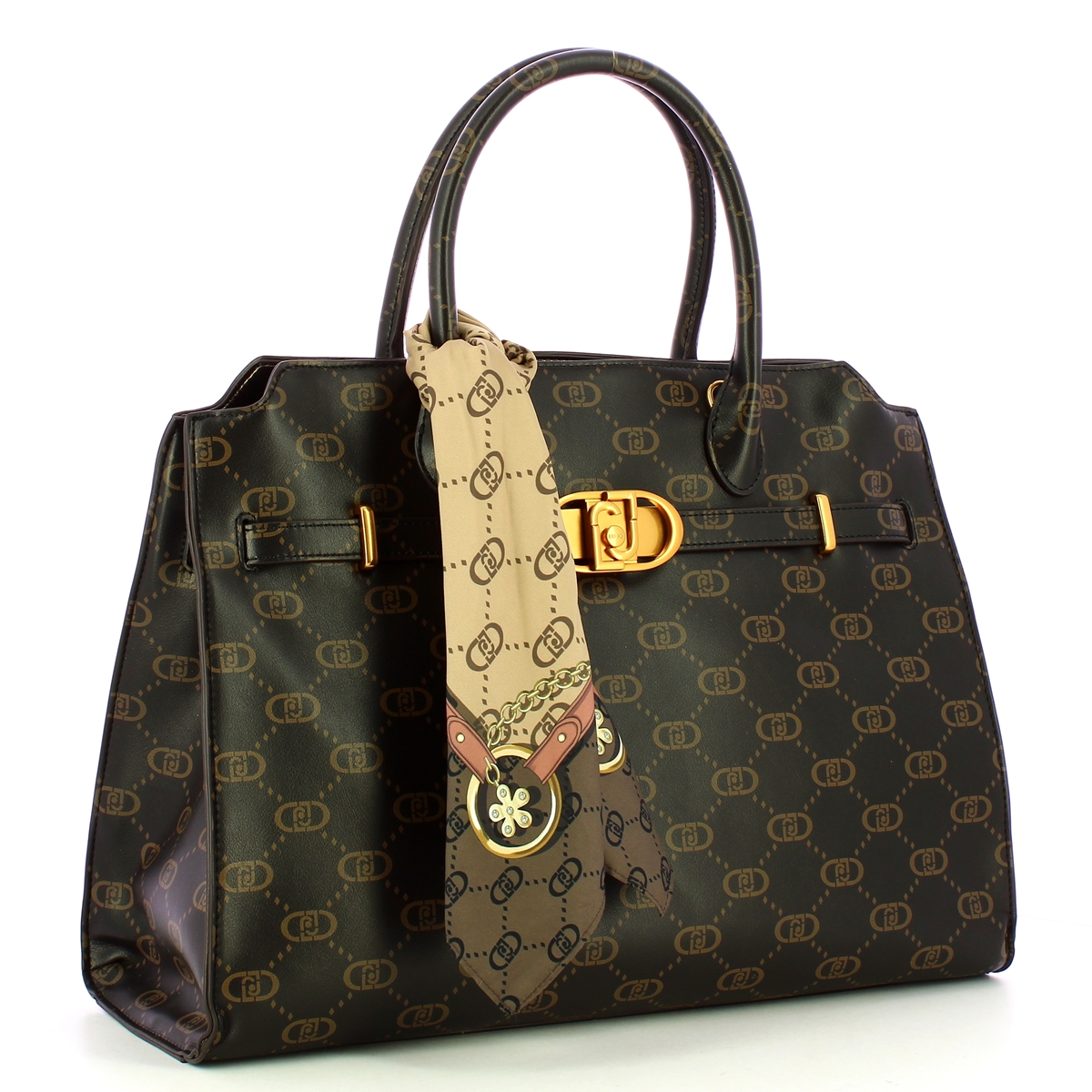 Liu Jo Borsa a mano Nadie Nero Logo - 2