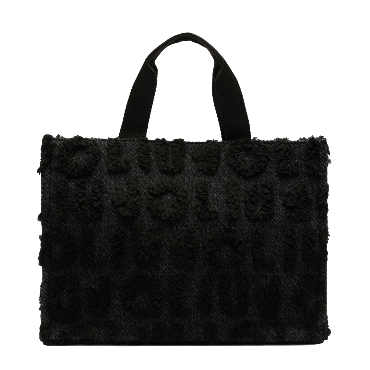 Liu Jo Shopping bag grande misto lana Black - 1