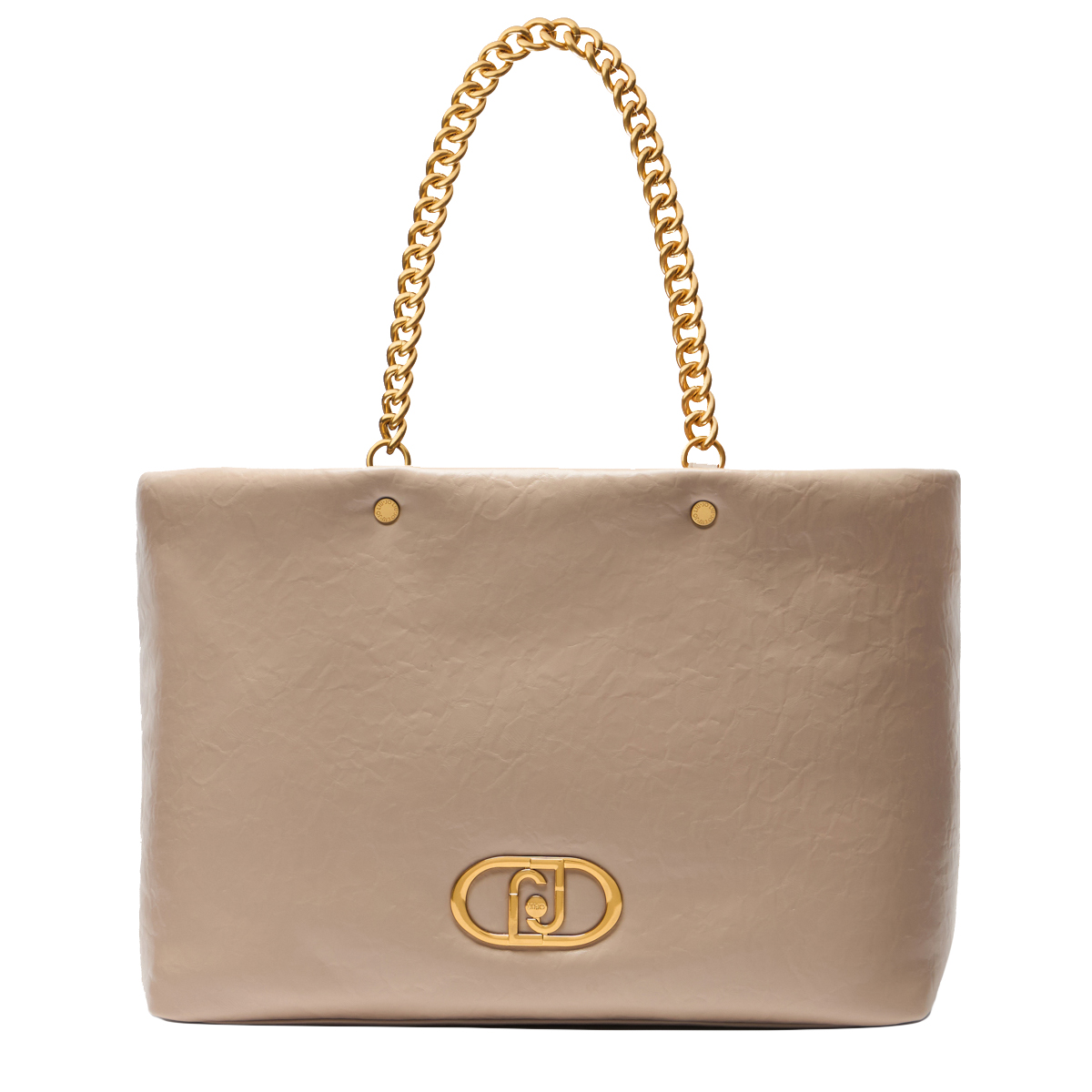 Liu Jo Tote bag LaPuffy grande con catena Dark Sand - 1 Liu Jo Tote bag LaPuffy grande con catena Dark Sand - 1