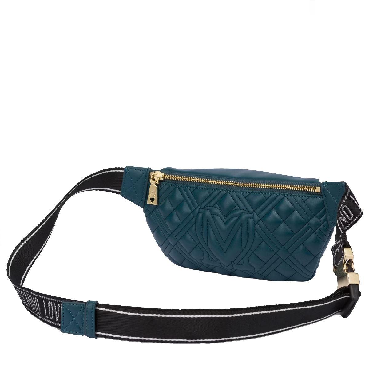 Love Moschino Marsupio Quilted Smeraldo - 2