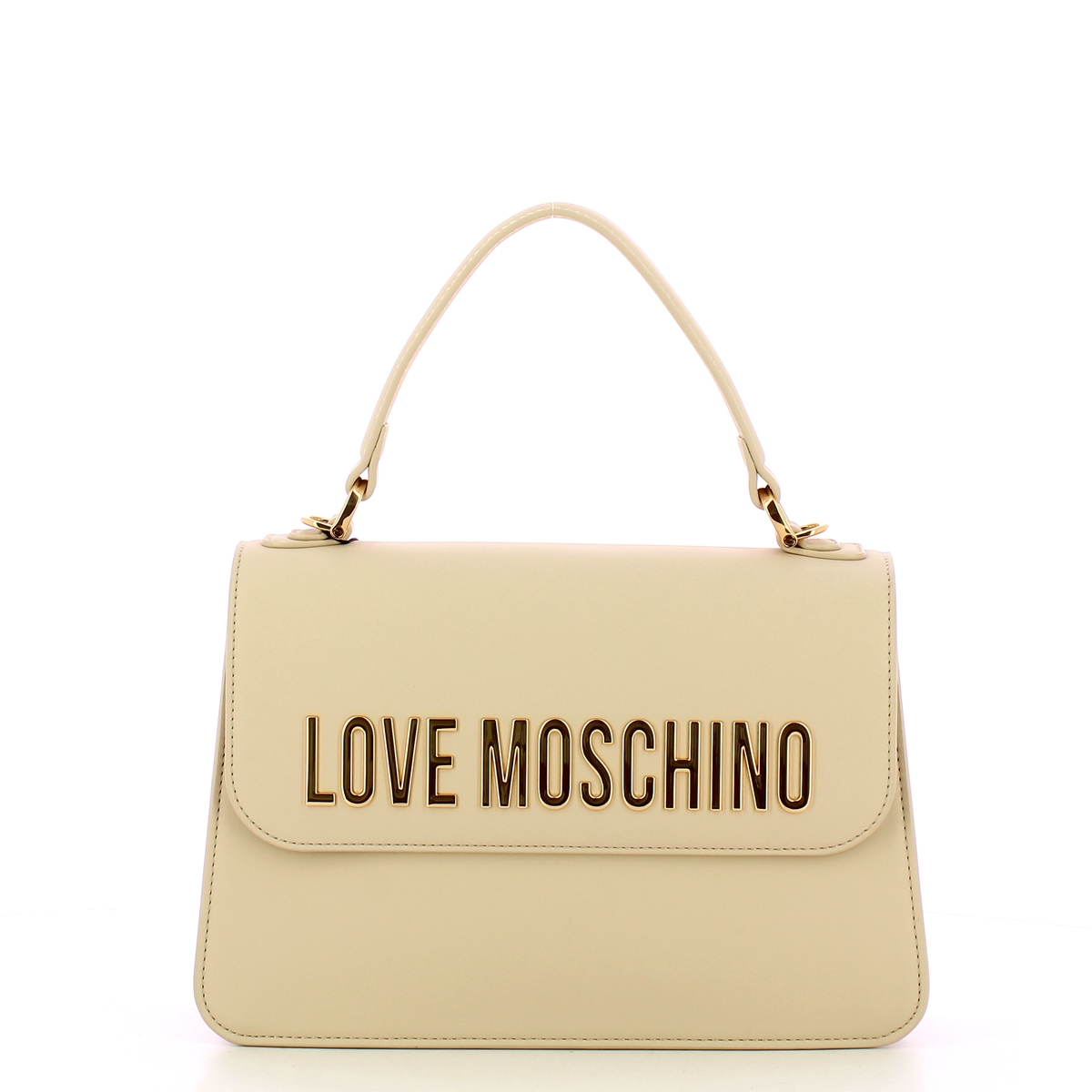 Love Moschino Borsa a mano Bold Love Avorio - 1