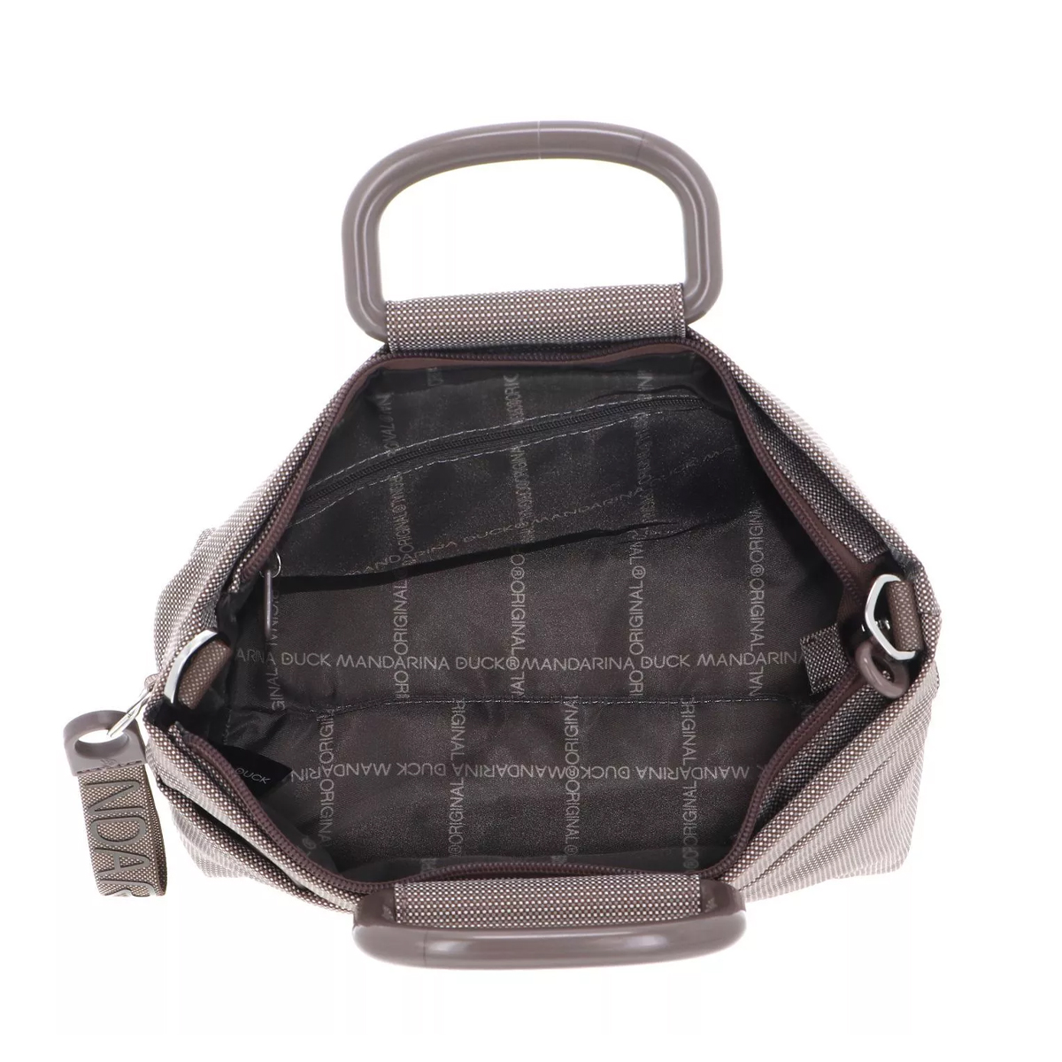 Mandarina Duck Small Handbag MD20 Taupe - 4