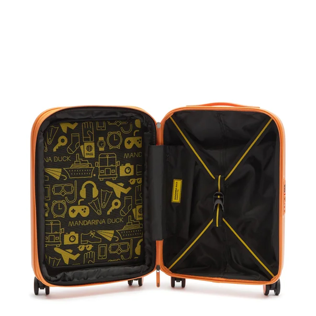 Mandarina Duck Bagaglio a mano 55 cm LOGODUCK + Exp. Tangerine - 5