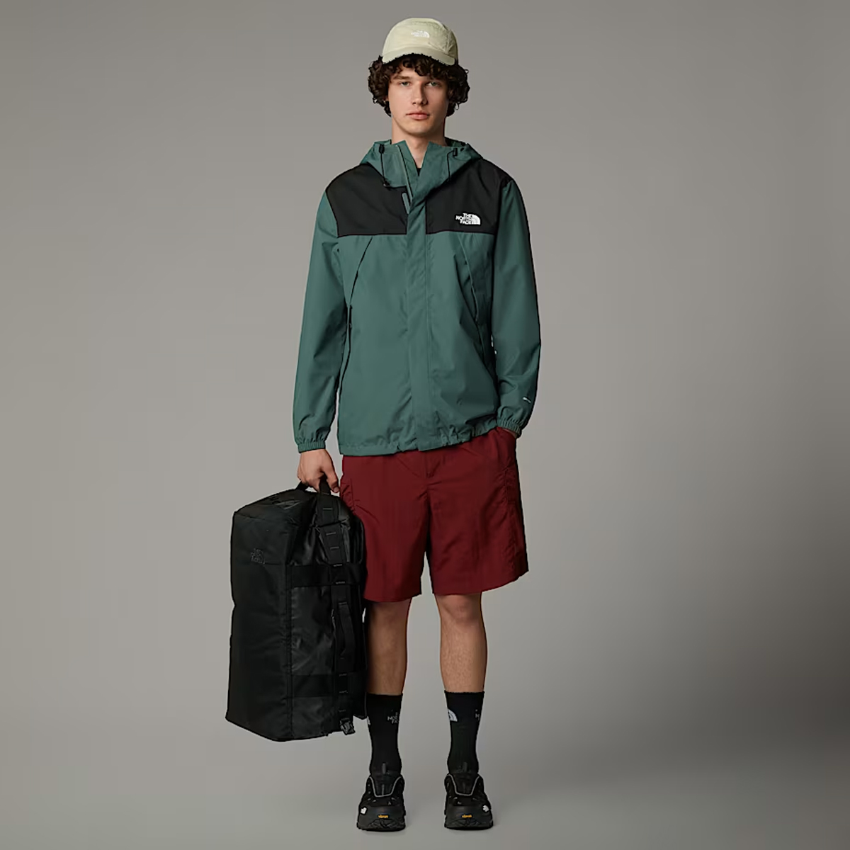 The North Face Giacca con cappuccio Antora Duck Green TNF Black - 5