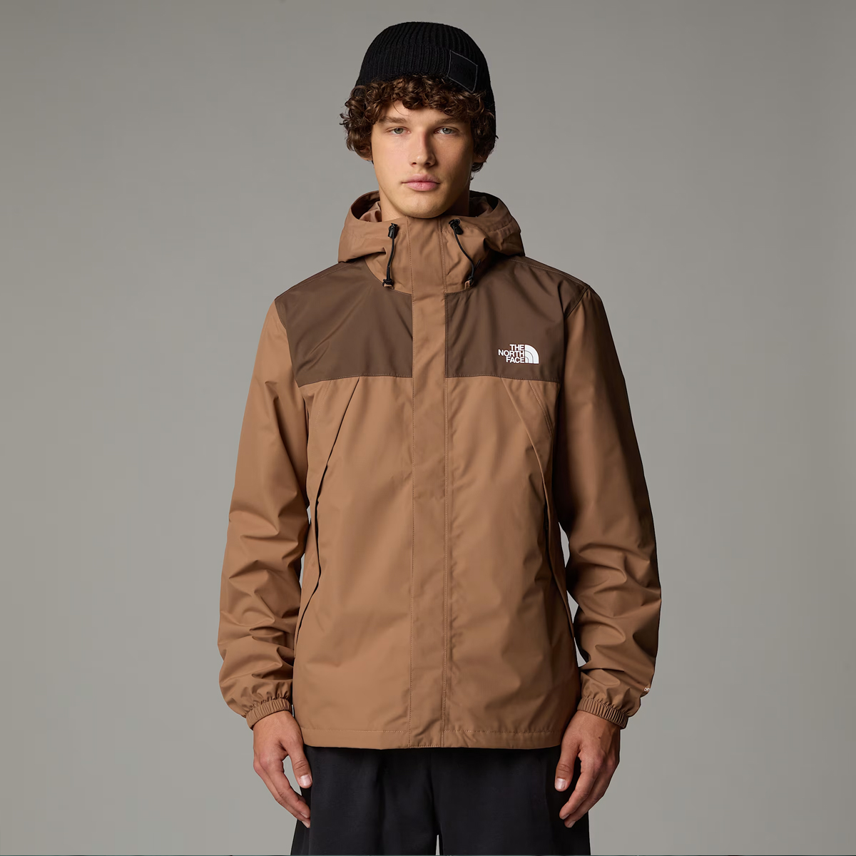 The North Face Giacca con cappuccio Antora Latte Smokey Brown - 3