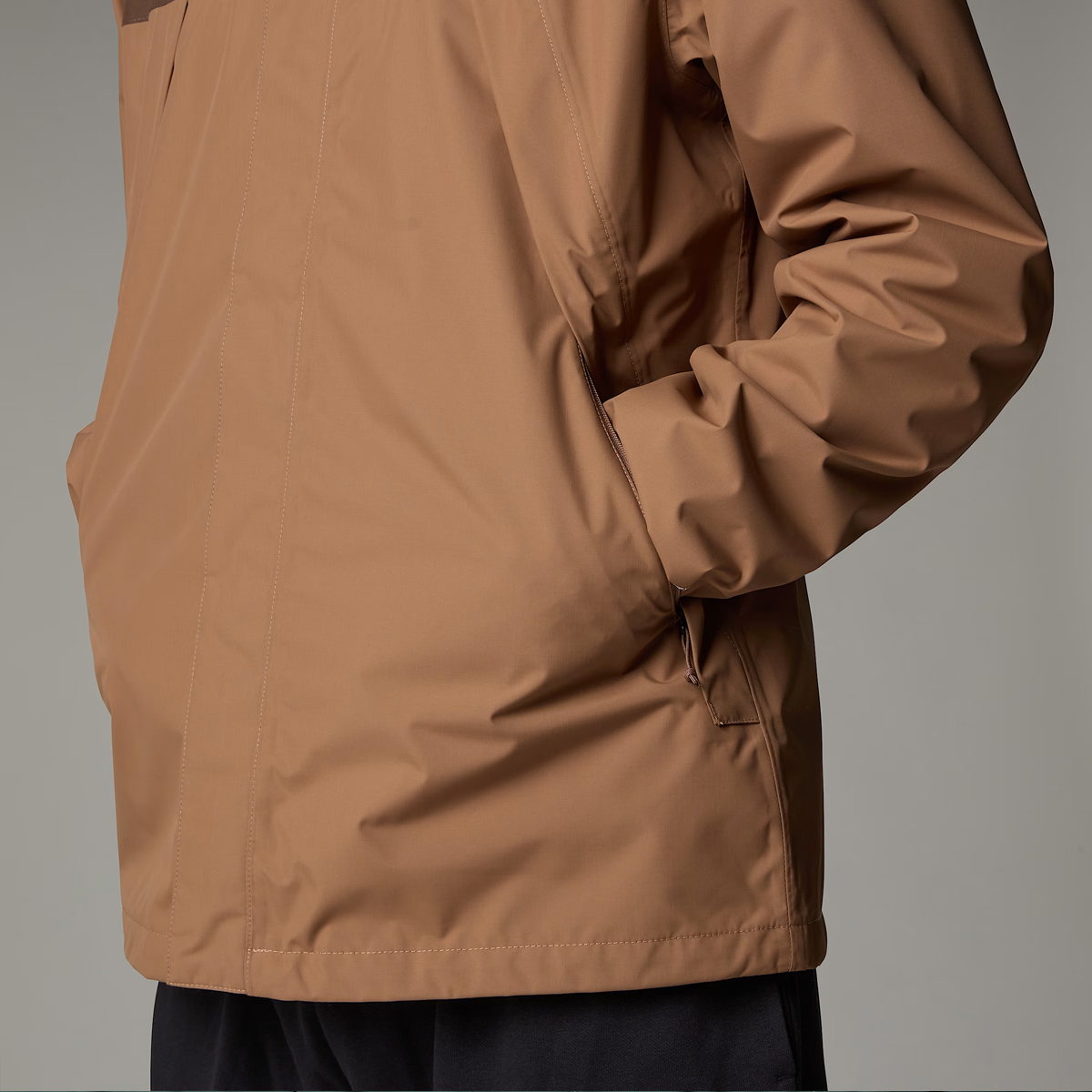 The North Face Giacca con cappuccio Antora Latte Smokey Brown - 7