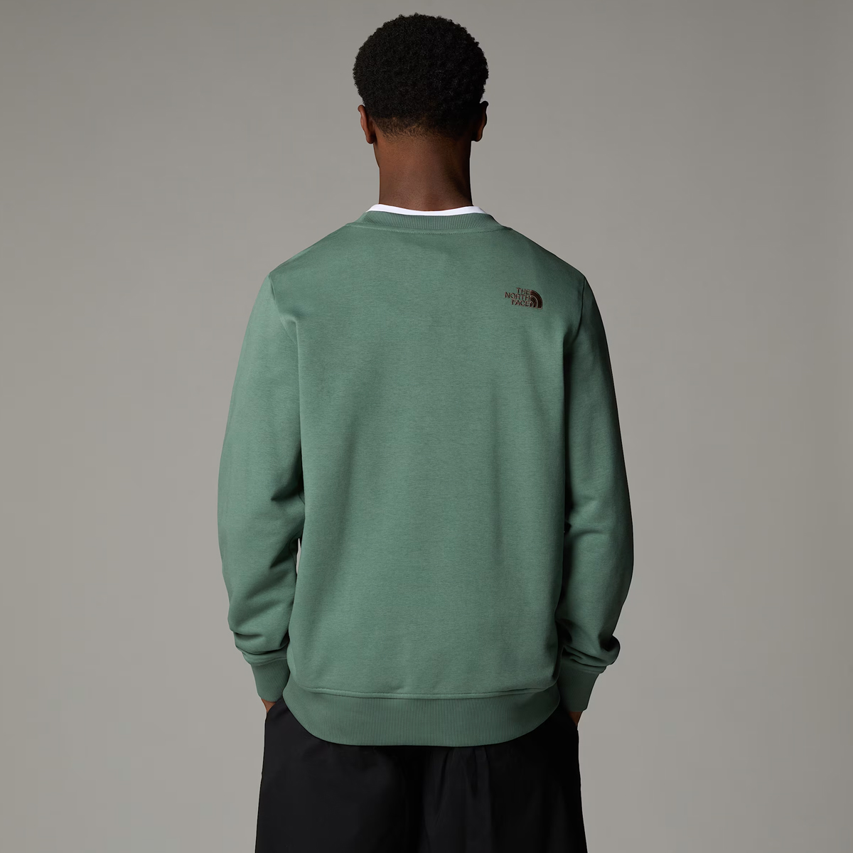 The North Face Felpa Drew Peak Duck Green Latte - 4
