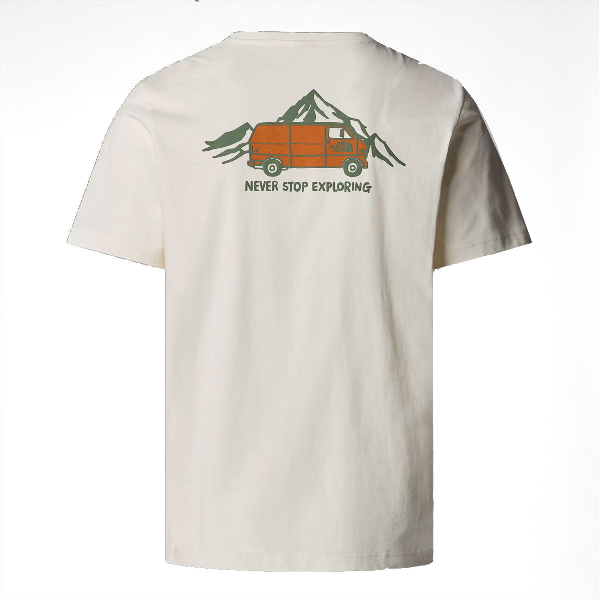 The North Face T-shirt Outdoor Graphic White Dune - 2