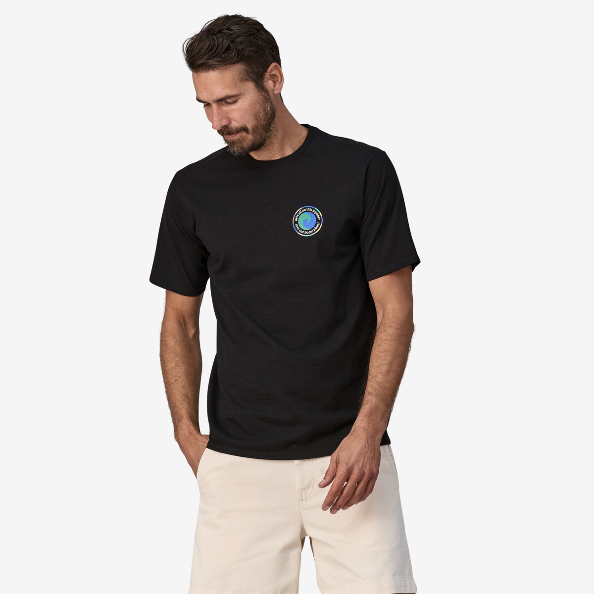 Patagonia T-Shirt Unity Fitz Responsibili-Tee® Ink Black - 3