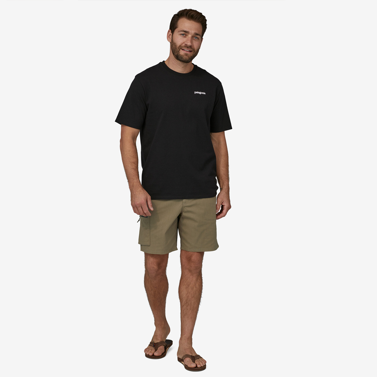 Patagonia Pantaloncini Nomader Sage Khaki - 4
