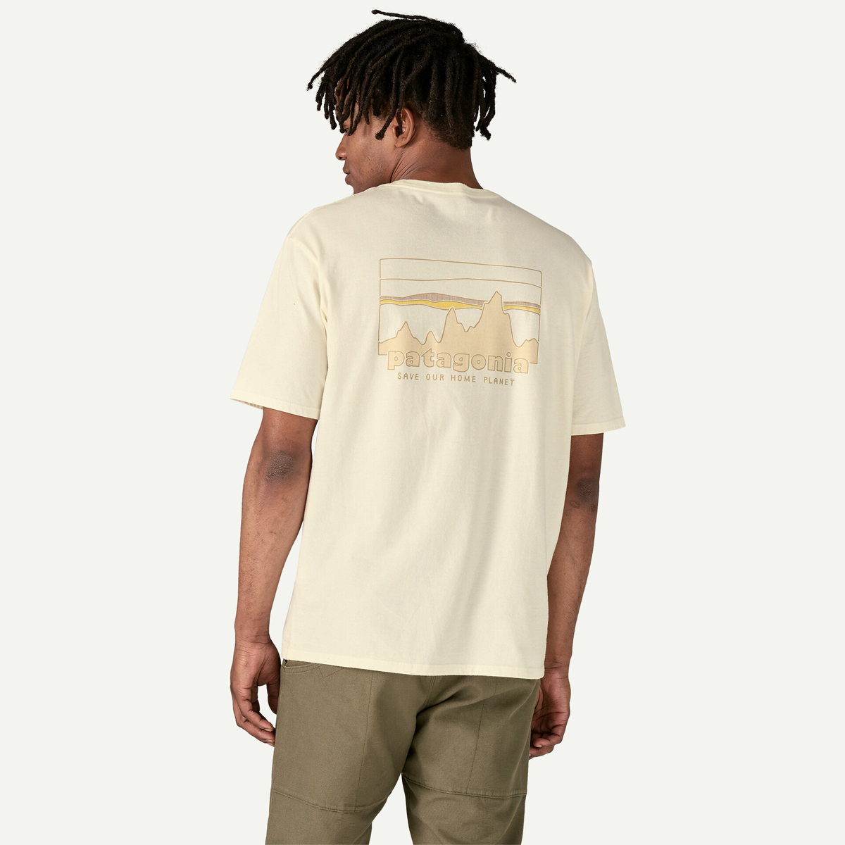 Patagonia T-Shirt '73 Skyline Organic New Navy - 3