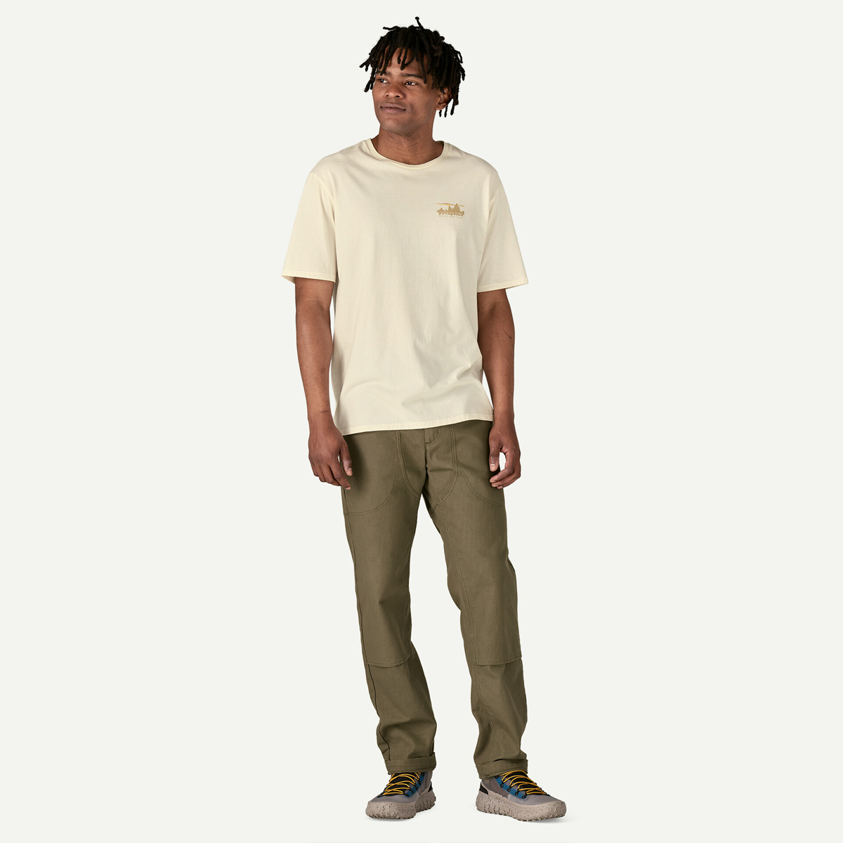 Patagonia T-Shirt '73 Skyline Organic New Navy - 4