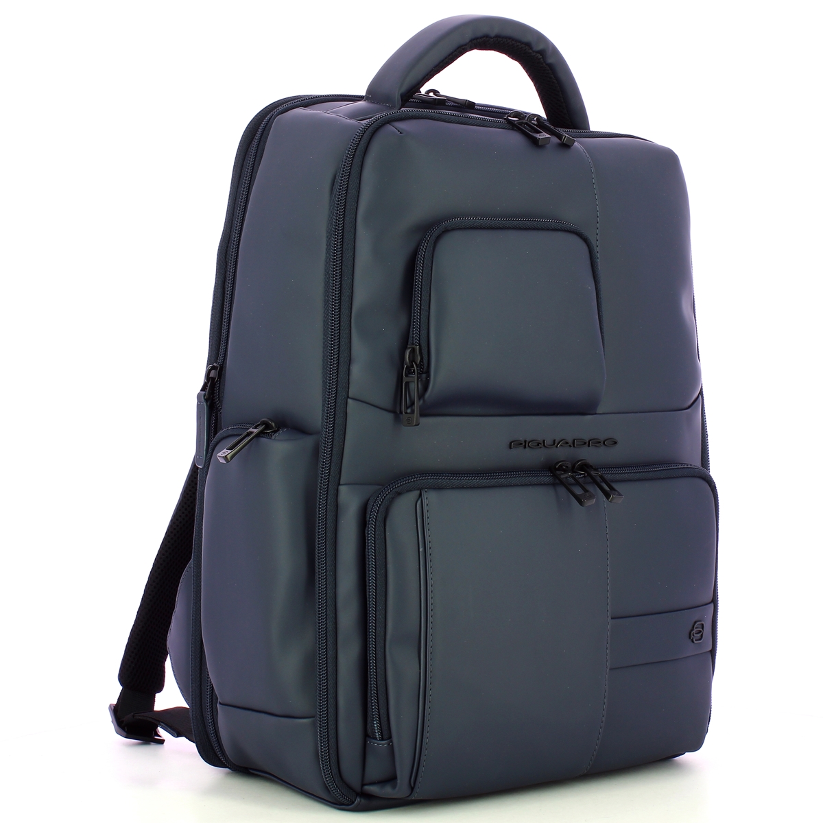 Piquadro Zaino Gommato Porta PC 15.6" Blu - 2