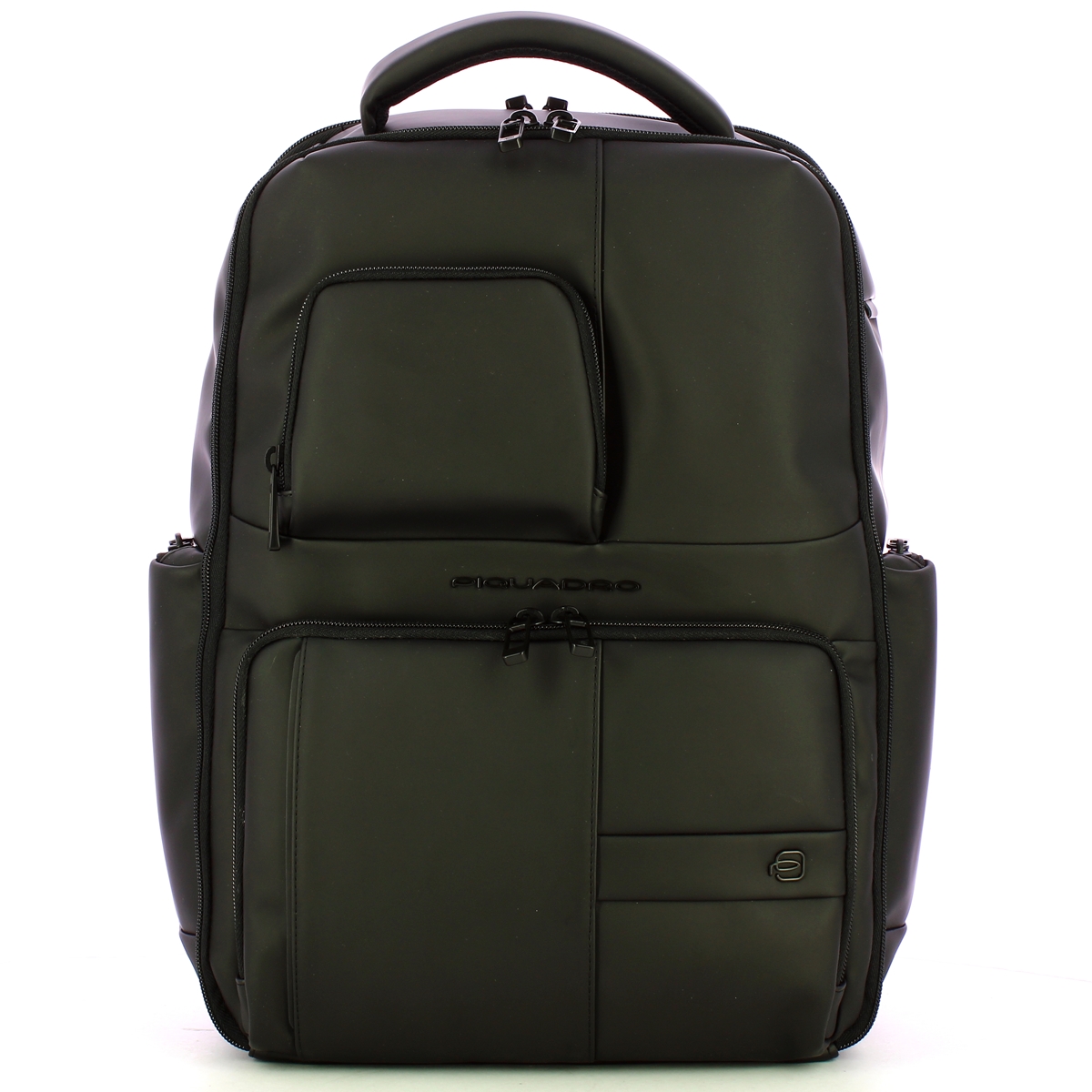 Piquadro Zaino Gommato Porta PC 15.6" Nero - 1