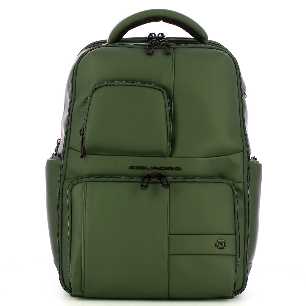 Piquadro Zaino Gommato Porta PC 15.6" Verde - 1 Piquadro Zaino Gommato Porta PC 15.6" Verde - 1