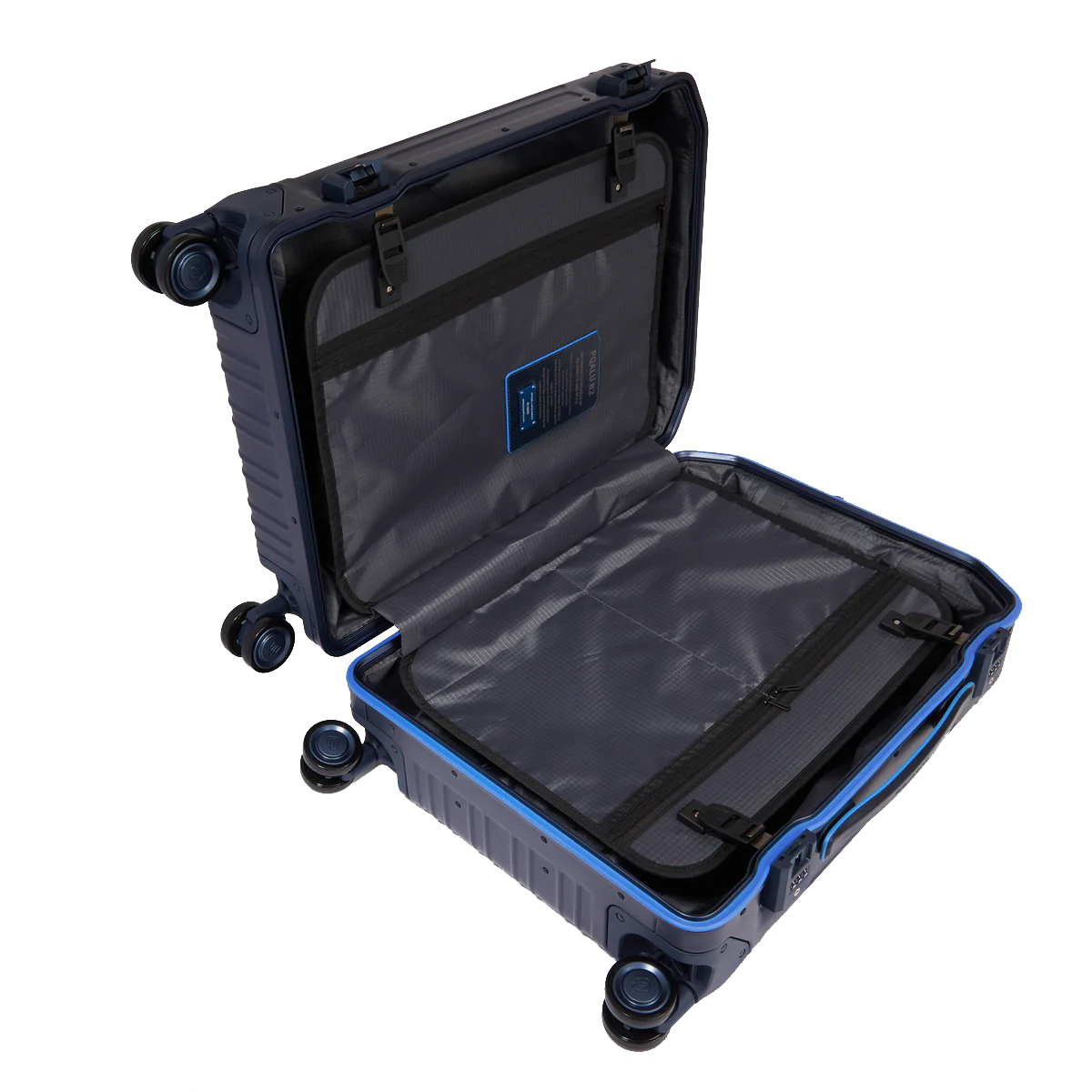 Piquadro Bagaglio a mano Trolley Cabina Blue Square 55 cm Blu2 - 4