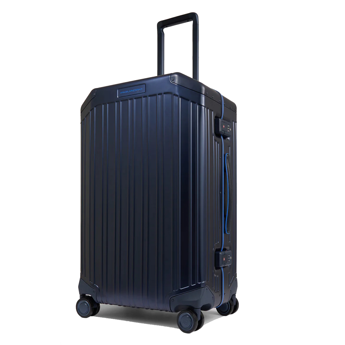 Piquadro Trolley Medio Blue Square 69 cm Blu2 - 2