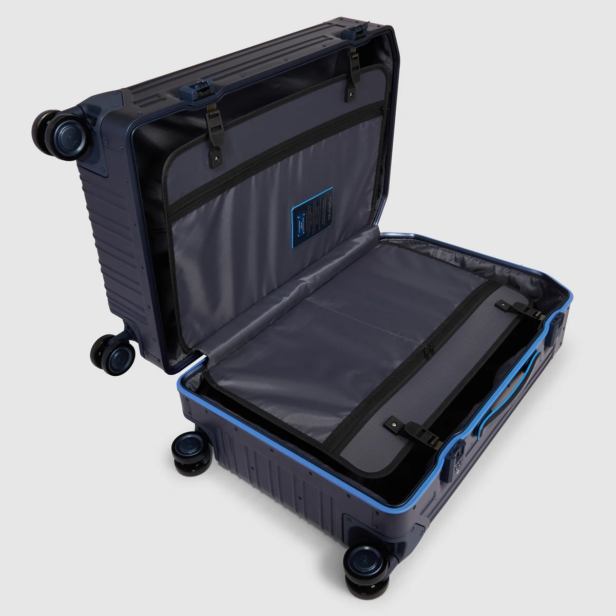 Piquadro Trolley Medio Blue Square 69 cm Blu2 - 8