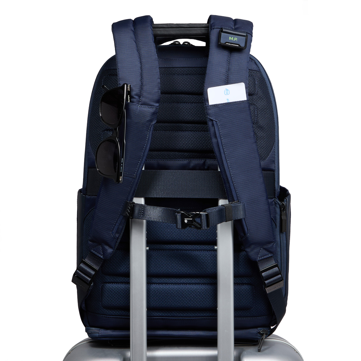 Piquadro Zaino Orion Porta PC 15.6" Blu - 4