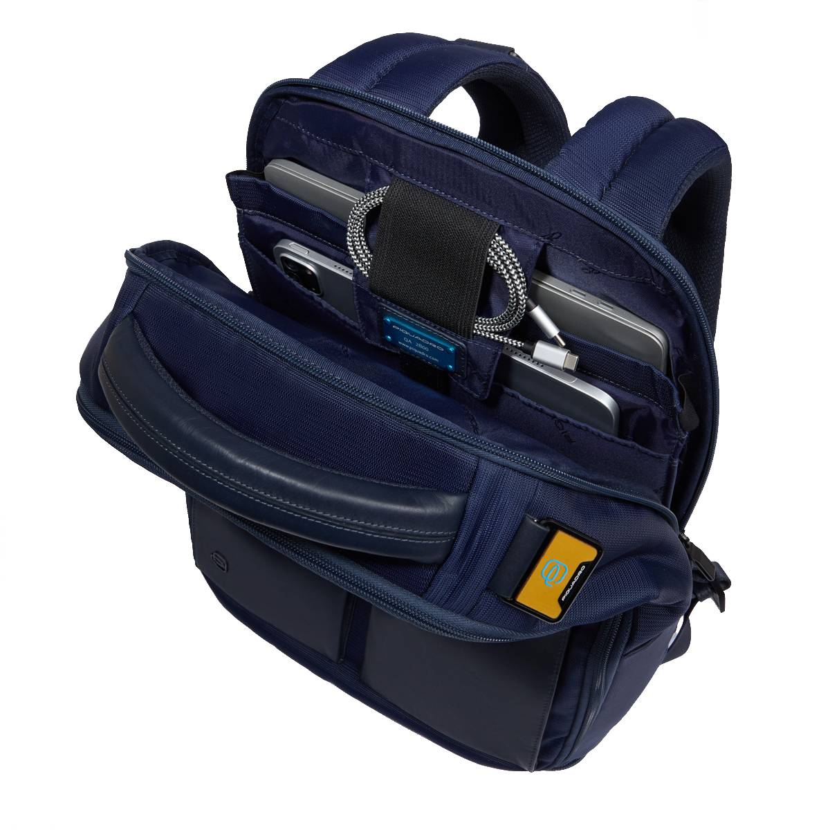 Piquadro Zaino Orion Porta PC 15.6" Blu - 6