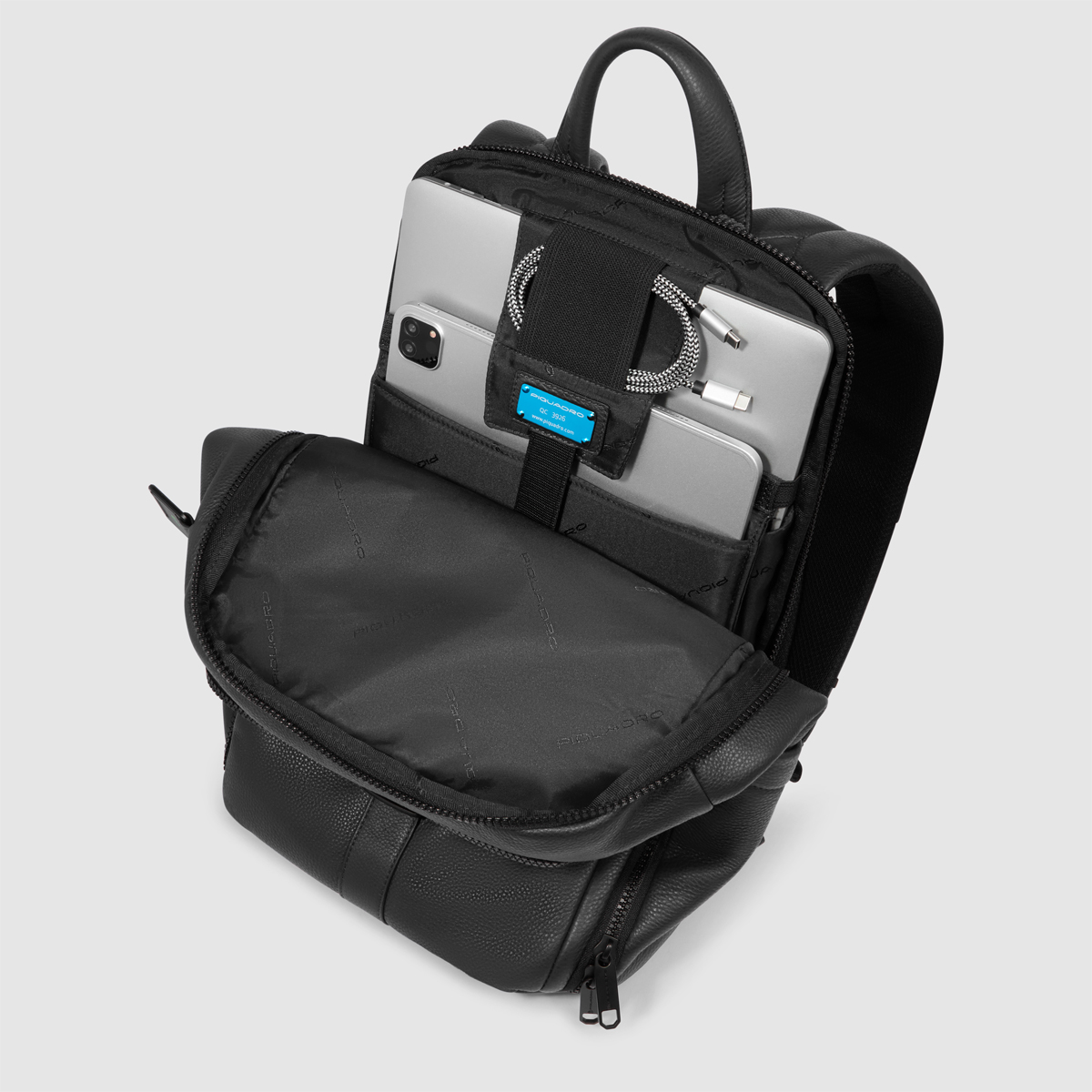 Piquadro Zaino Than Porta PC 14" Nero - 6