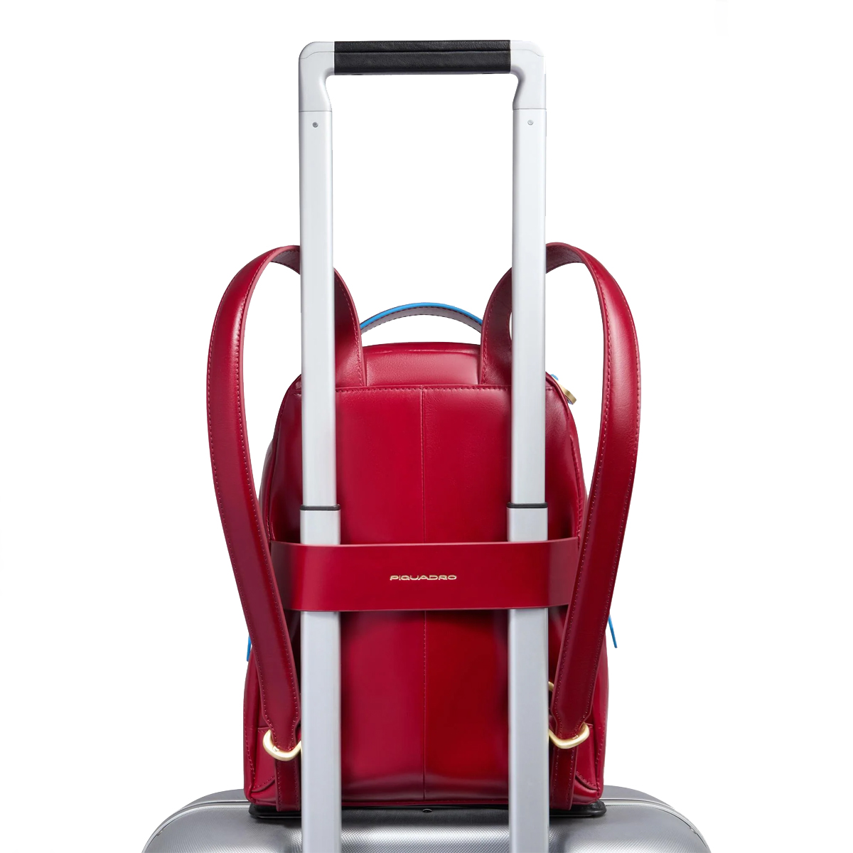 Piquadro Zainetto Blue Square Porta mini tablet Rosso - 3