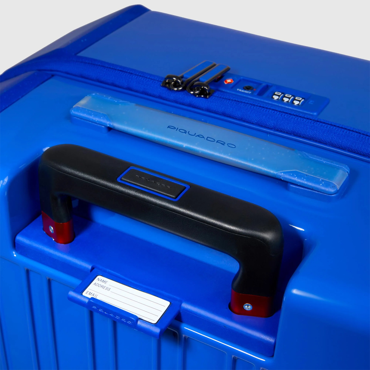 Piquadro Trolley Medio POP 69 cm Blu - 4 Piquadro Trolley Medio POP 69 cm Blu - 4