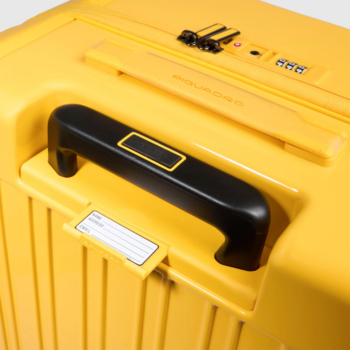 Piquadro Trolley Medio POP 69 cm Giallo - 4 Piquadro Trolley Medio POP 69 cm Giallo - 4