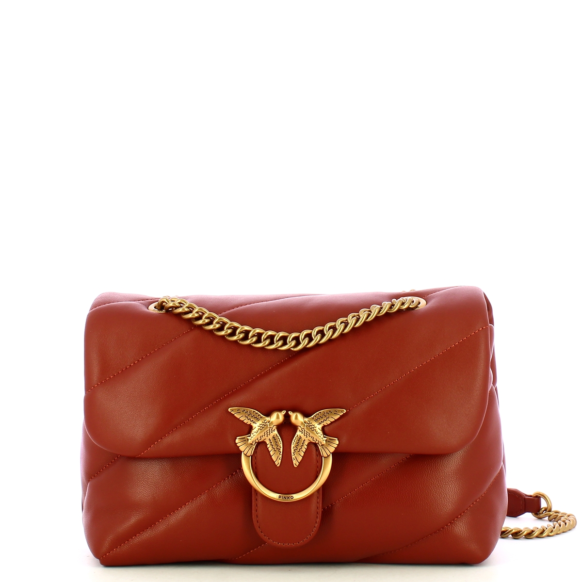 Pinko Borsa a tracolla Love Puff Arabo Antique Gold - 1
