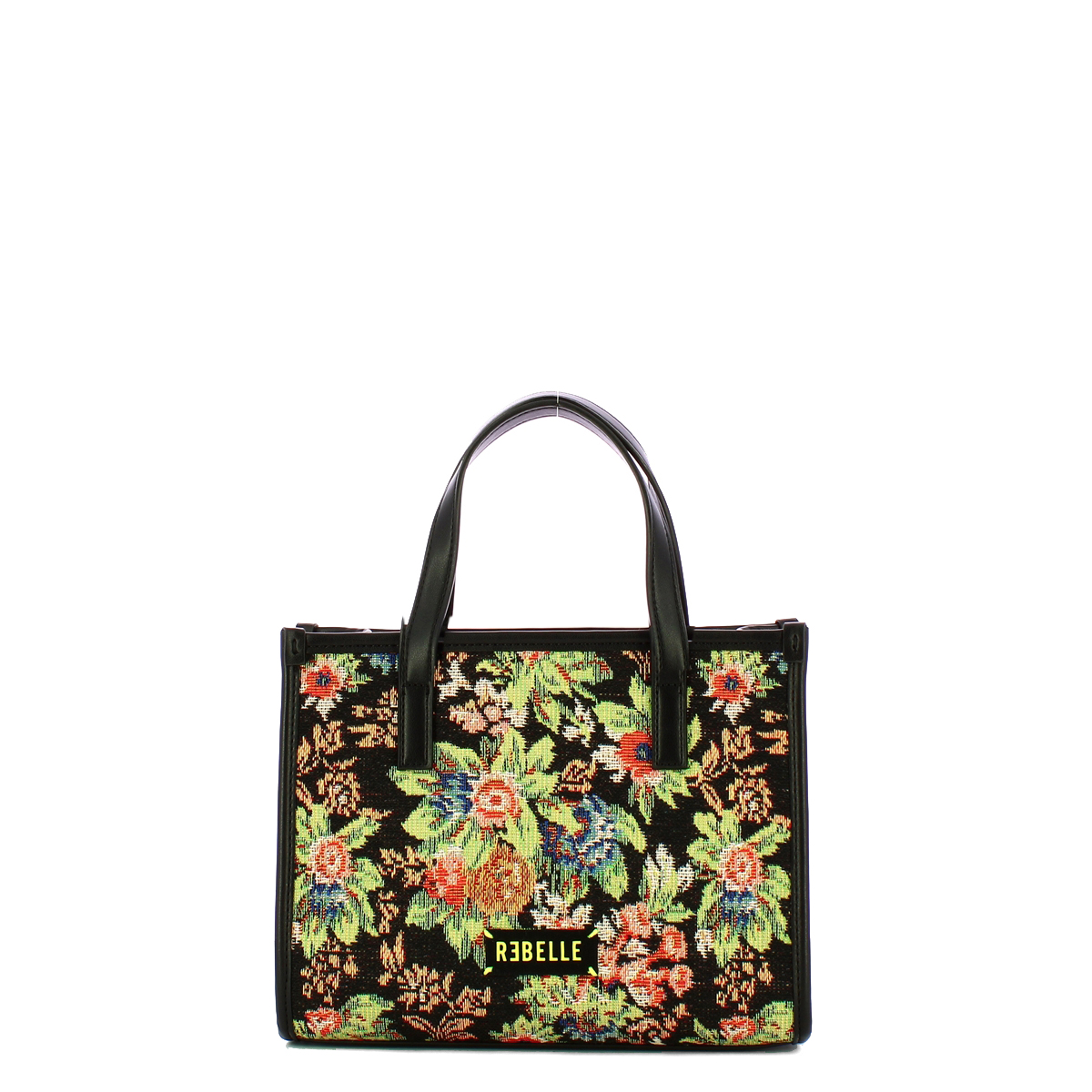 Rebelle Borsa a mano Peonia Flowery Small Black - 1